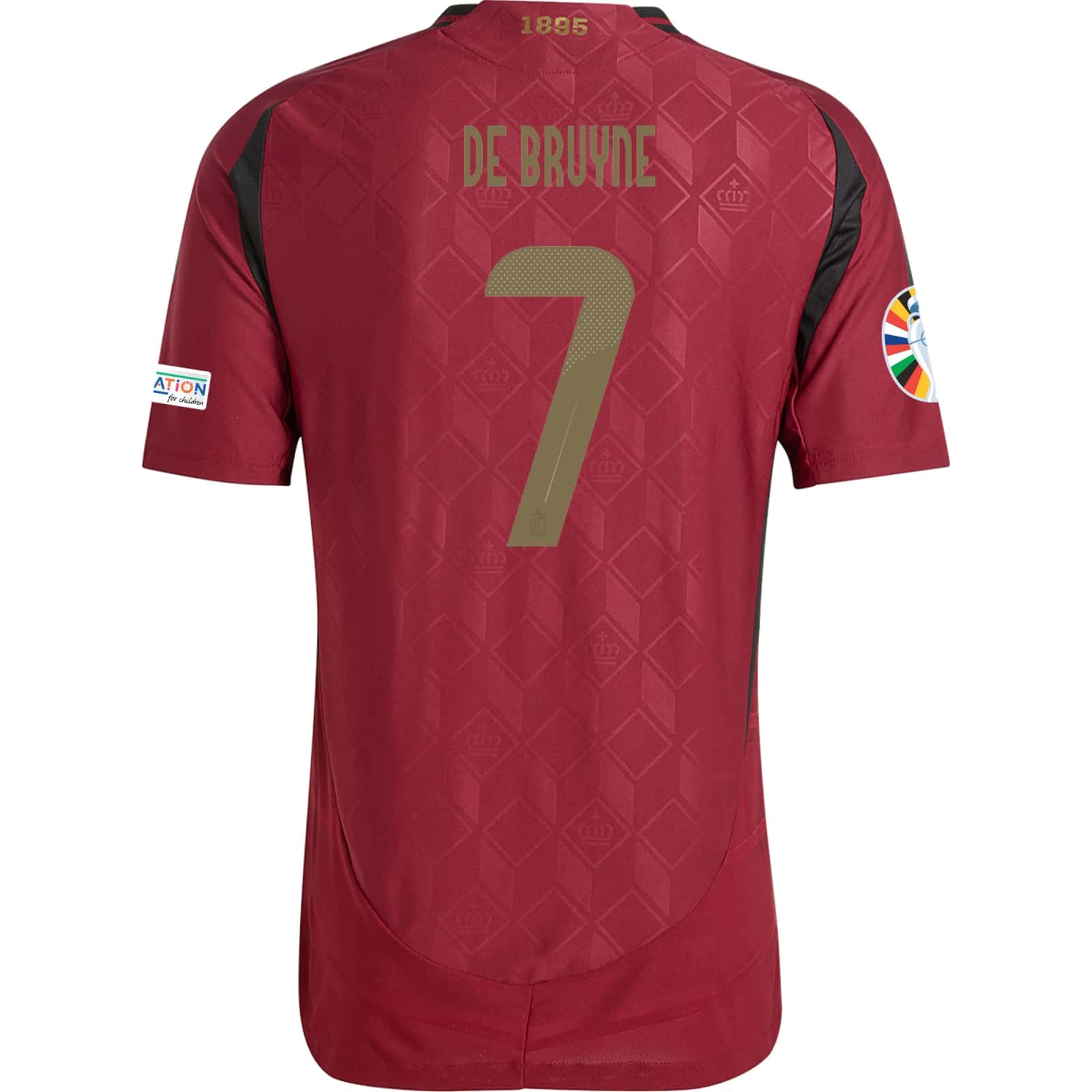 Kevin De Bruyne - Belgium 24/25 Authentic Home Jersey