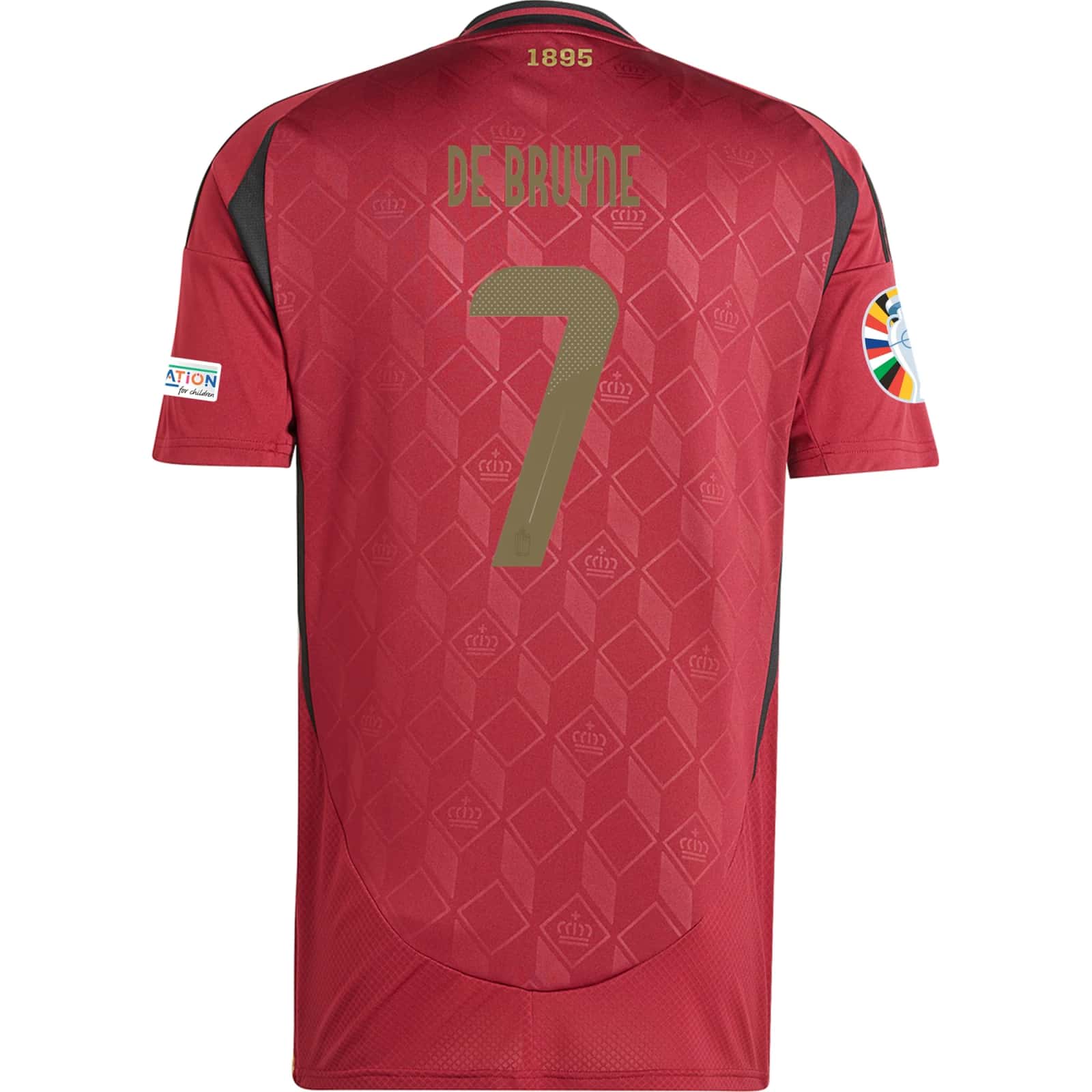 Kevin De Bruyne - Belgium 24/25 Home Jersey