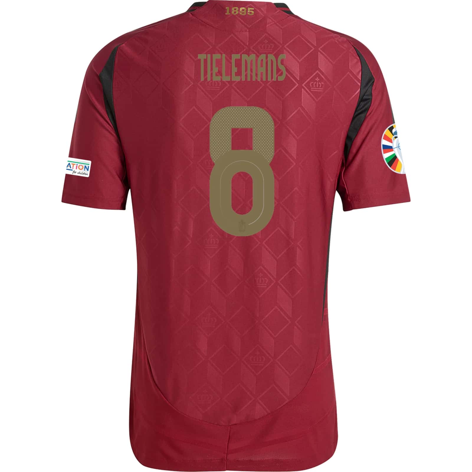 Youri Tielemans - Belgium 24/25 Authentic Home Jersey