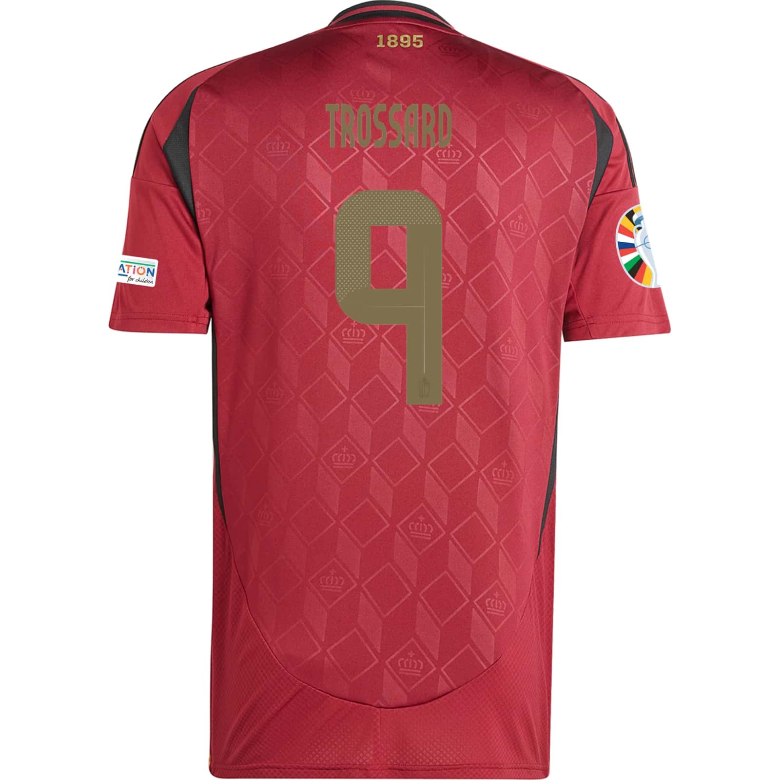 Leandro Trossard - Belgium 24/25 Home Jersey