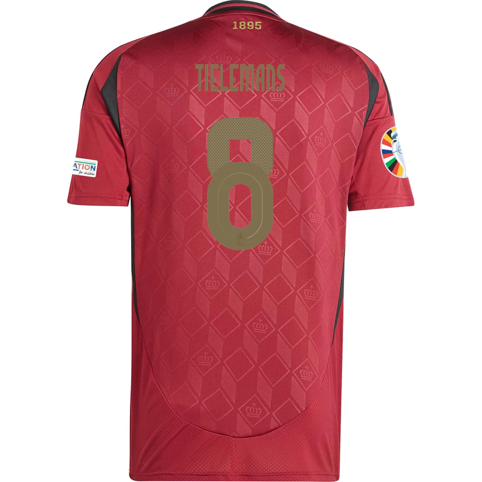 Youri Tielemans - Belgium 24/25 Home Jersey