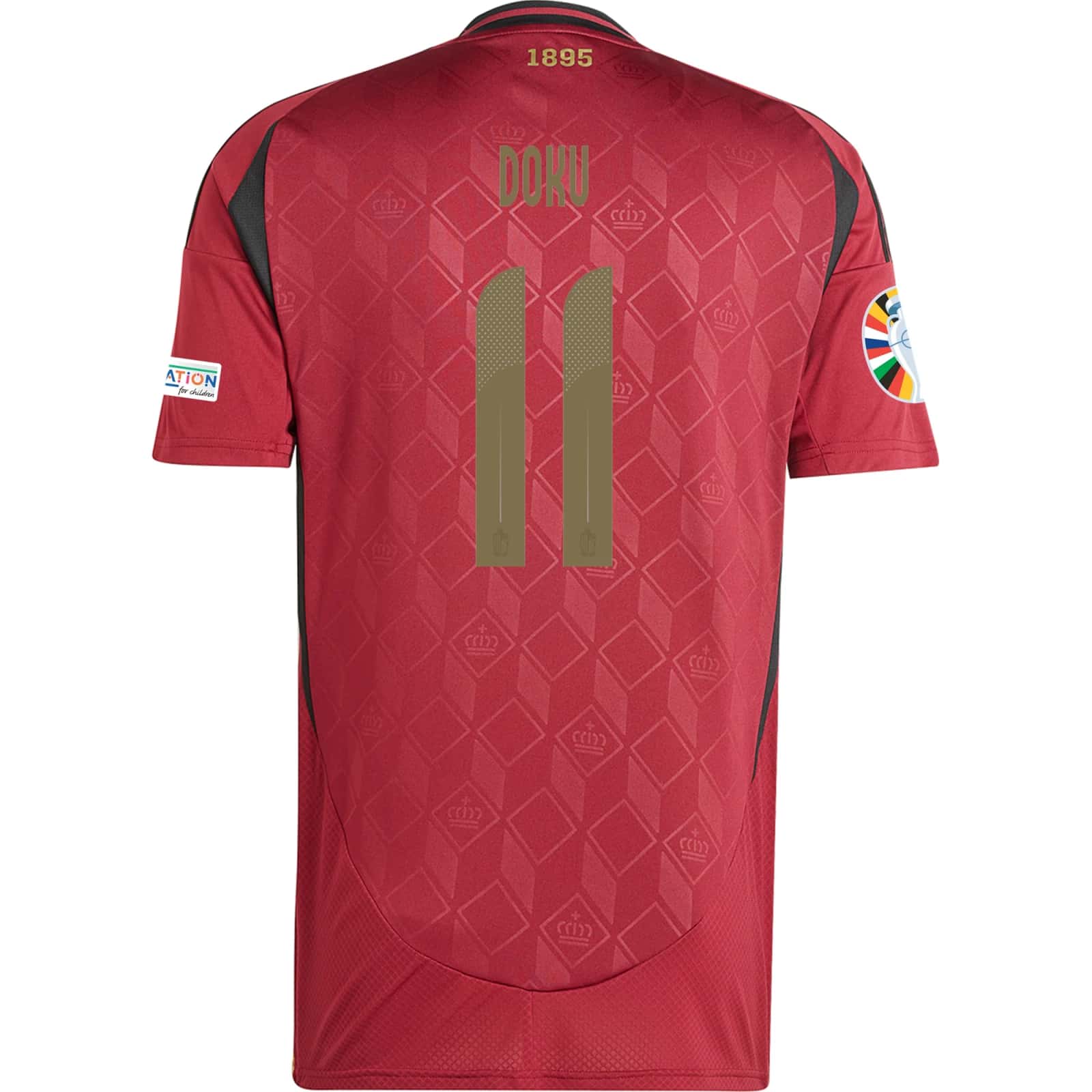 Jérémy Doku - Belgium 24/25 Home Jersey