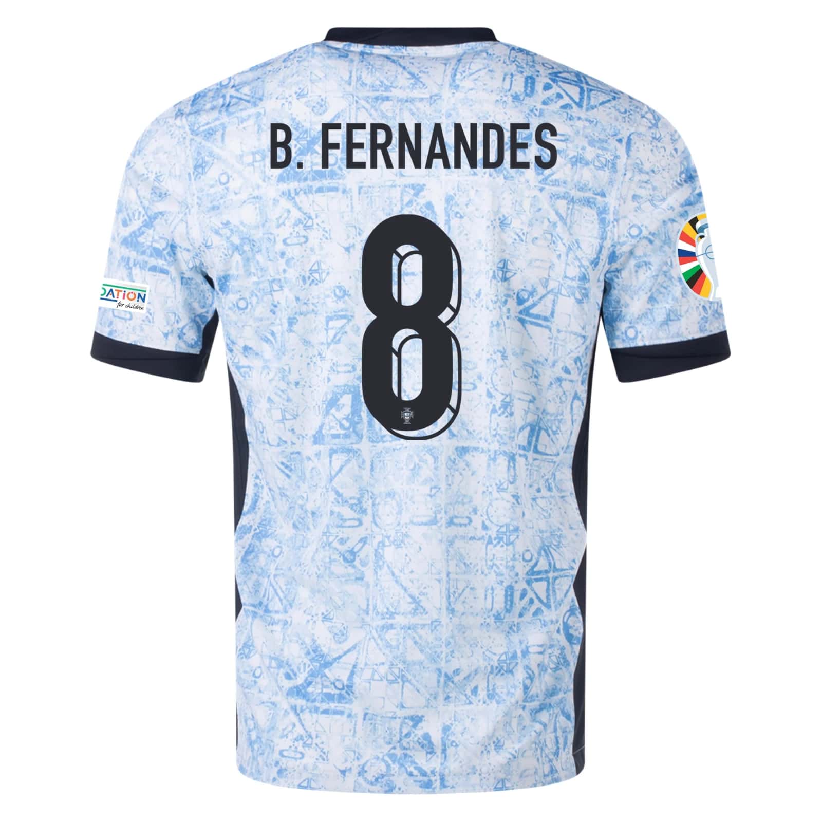 Bruno Fernandes - Portugal 24/25 Away Jersey