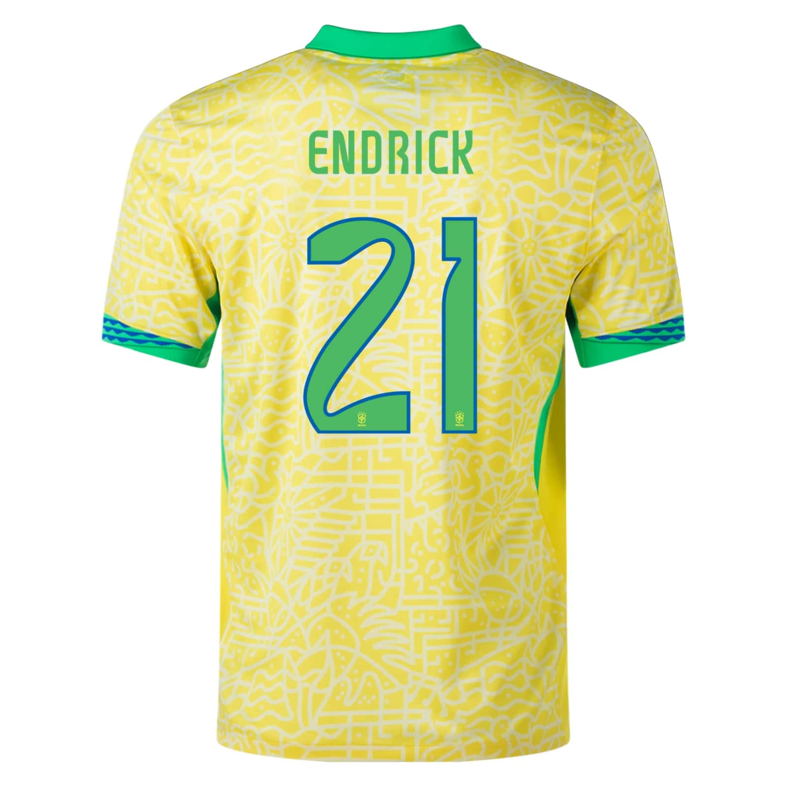 Endrick - Brazil 24/25 Authentic Home Jersey