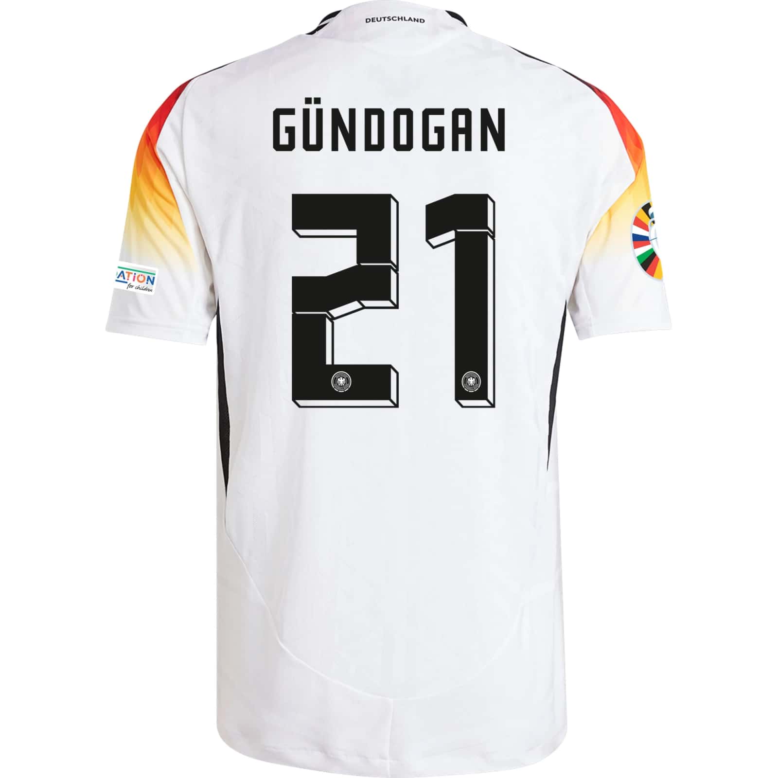 İlkay Gündoğan - Germany 24/25 Authentic Home Jersey