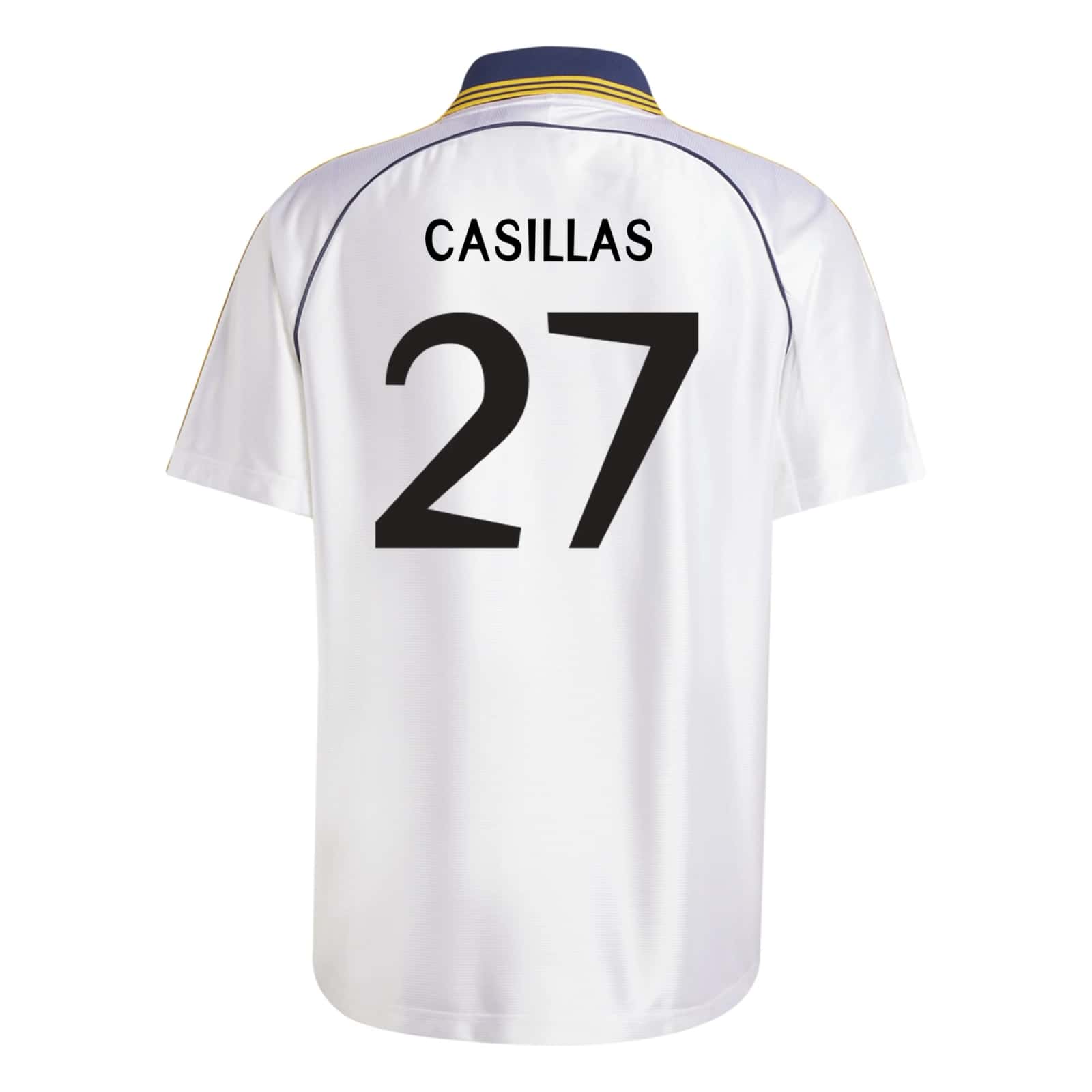 Iker Casillas Real Madrid 1999 Home Jersey by adidas (2025 Reissue)