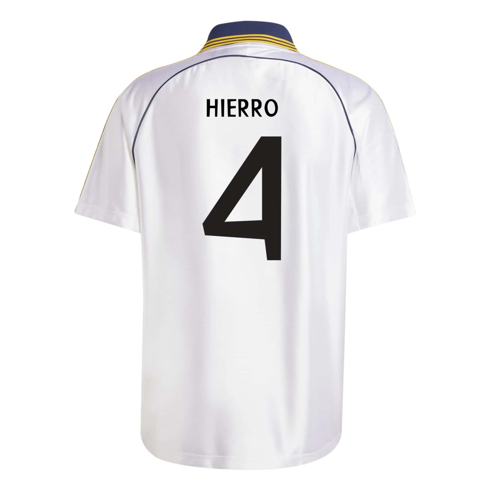 Fernando Hierro Real Madrid 1999 Home Jersey by adidas (2025 Reissue)