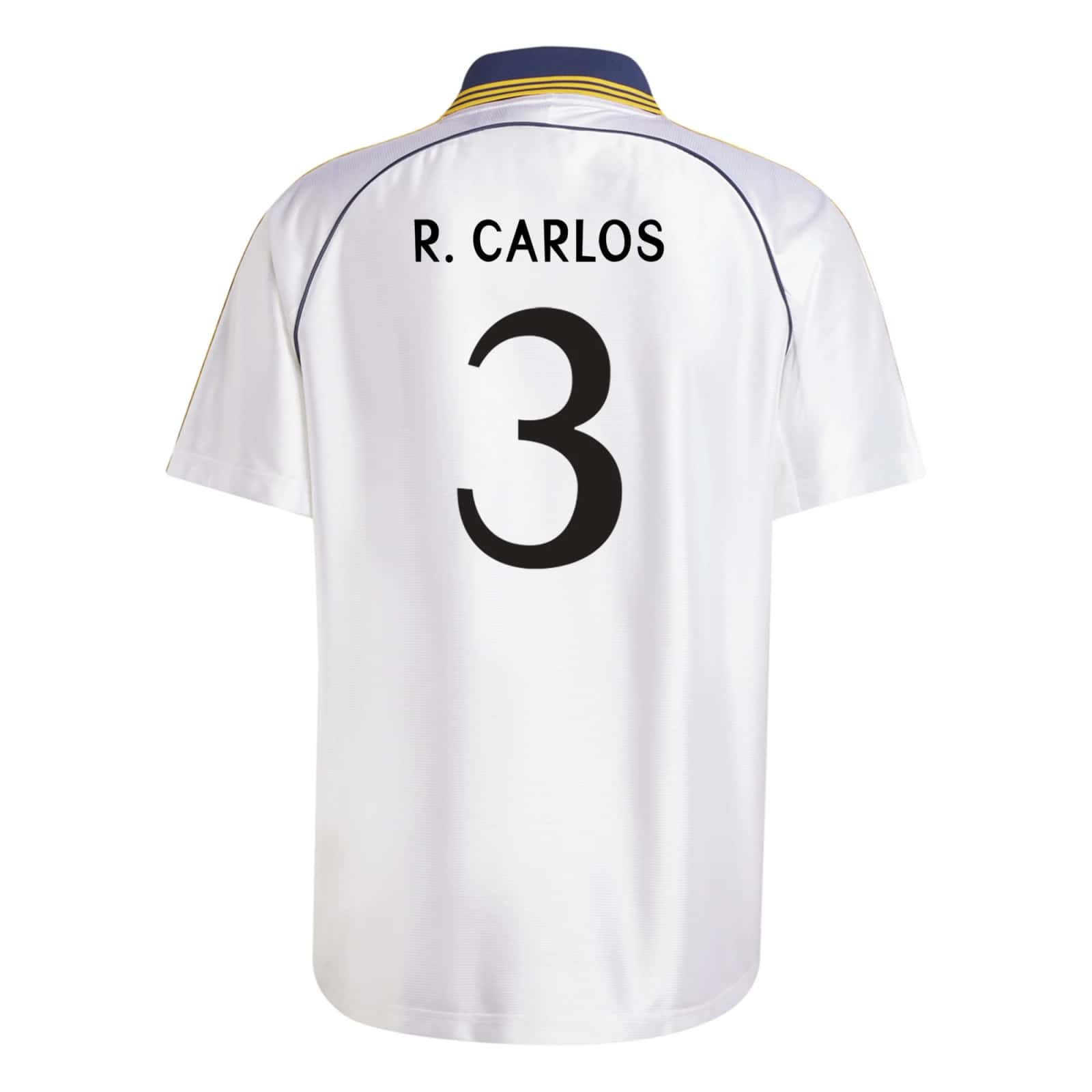 Roberto Carlos Real Madrid 1999 Home Jersey by adidas (2025 Reissue)