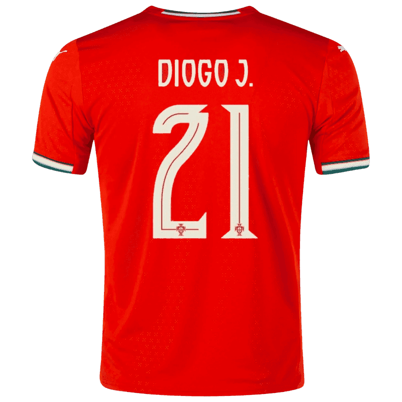 Diogo Jota Portugal 25/26 Home Jersey