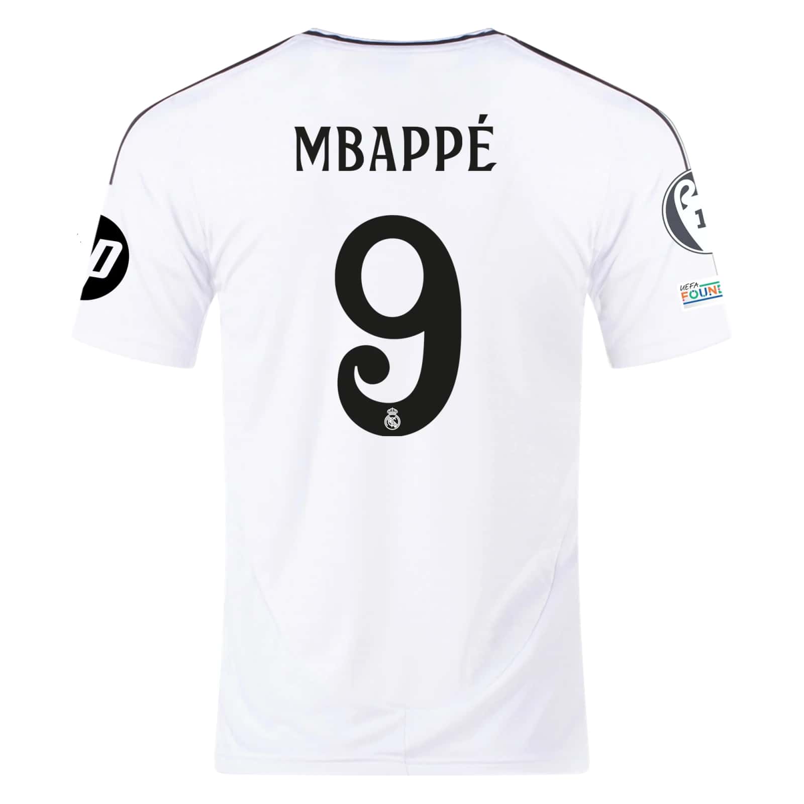 Kylian Mbappe Real Madrid 2024/25 Adidas Home Jersey