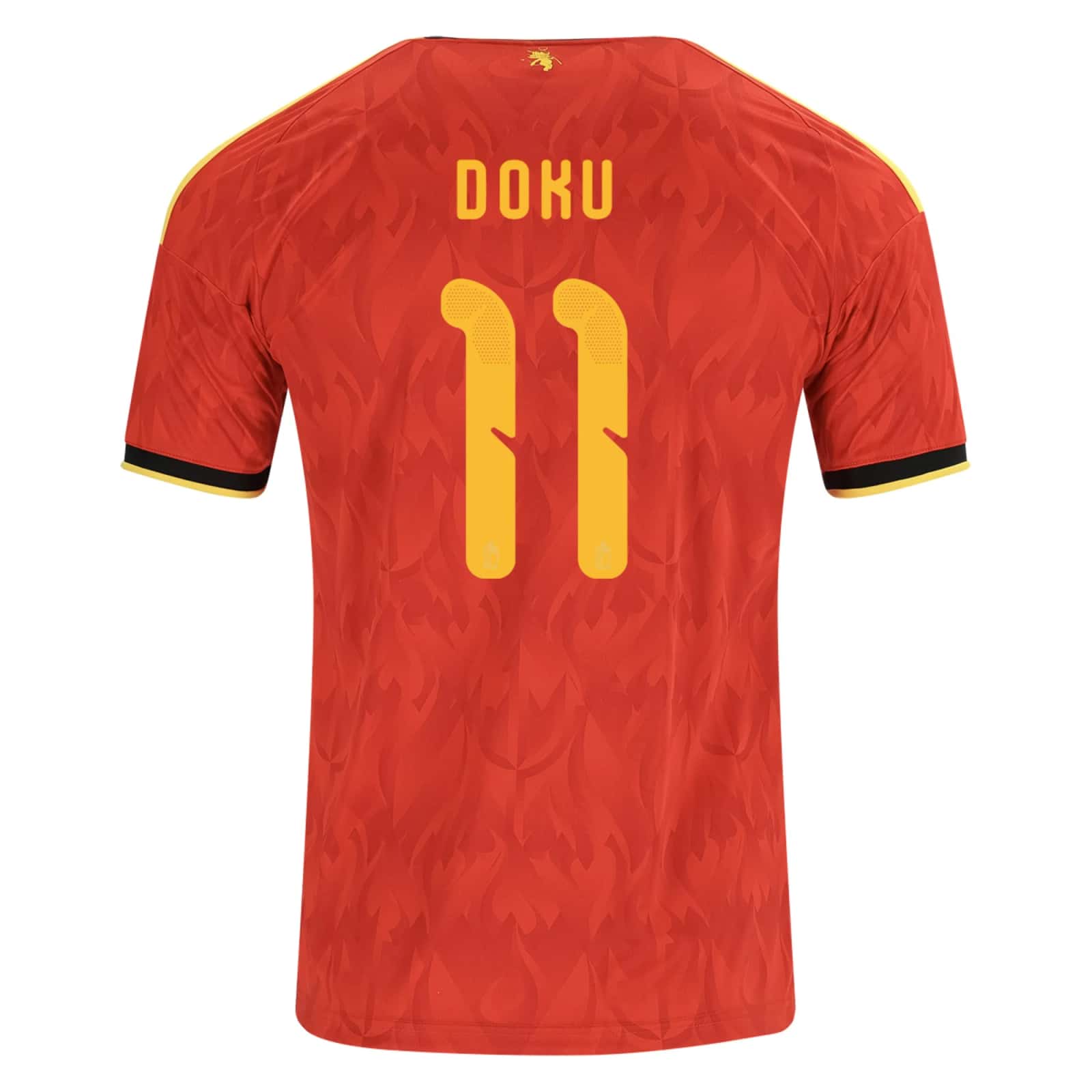 Jérémy Doku Belgium 2026/27 Adidas Home Jersey
