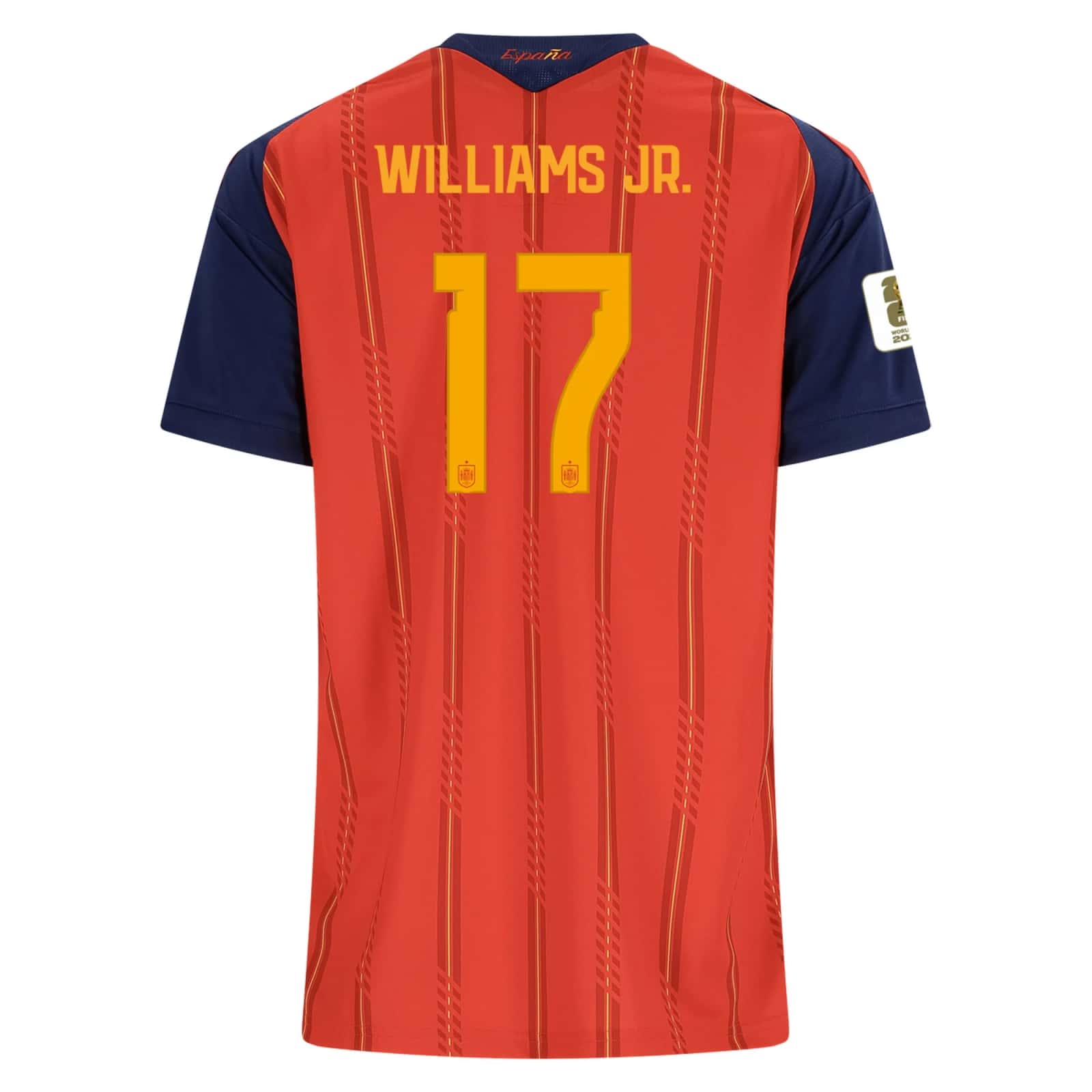 Nico Williams Spain 2026/27 Adidas Women's Home Jersey