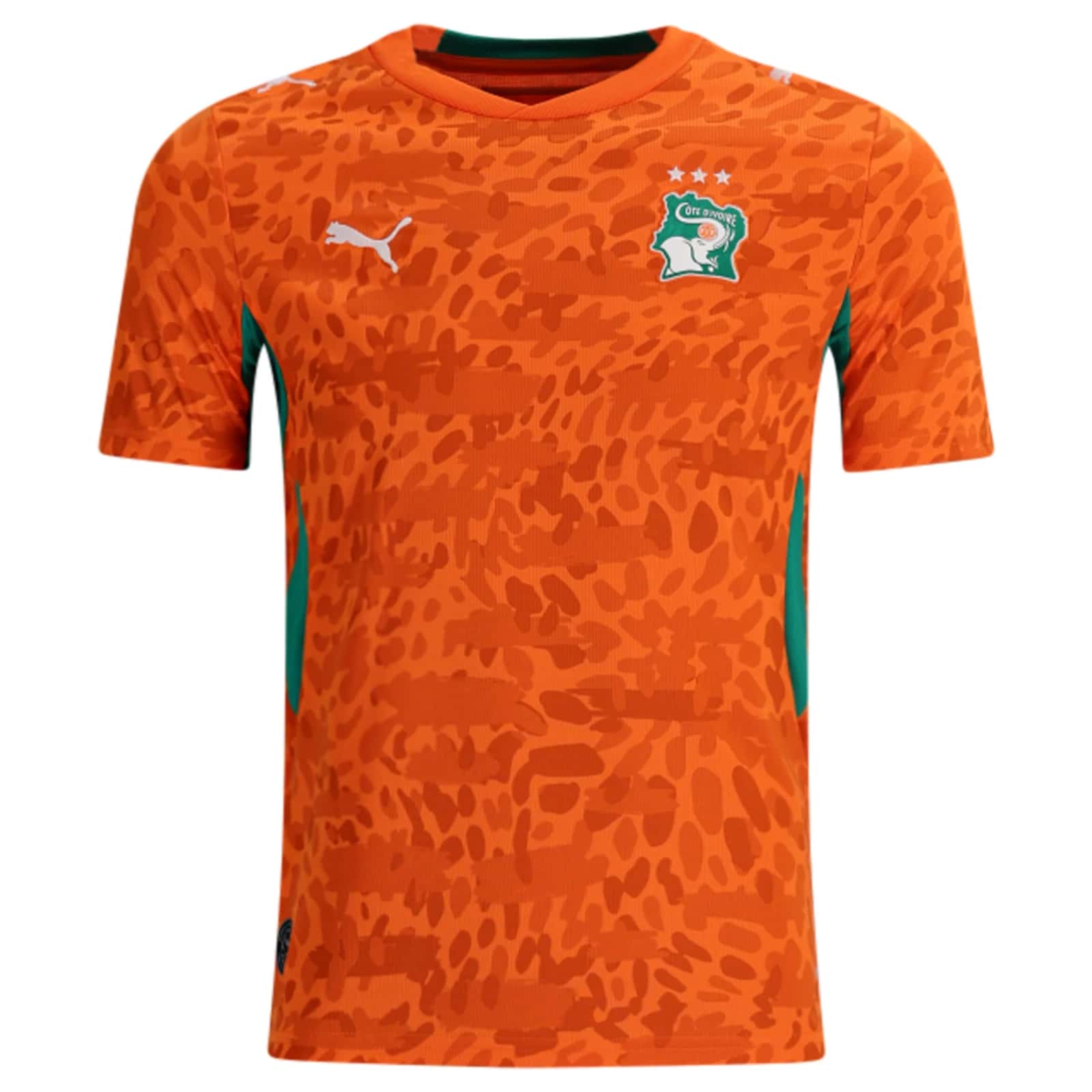 Republic of Côte d'Ivoire Ivory Coast 2026/27 Puma Youth Home Jersey