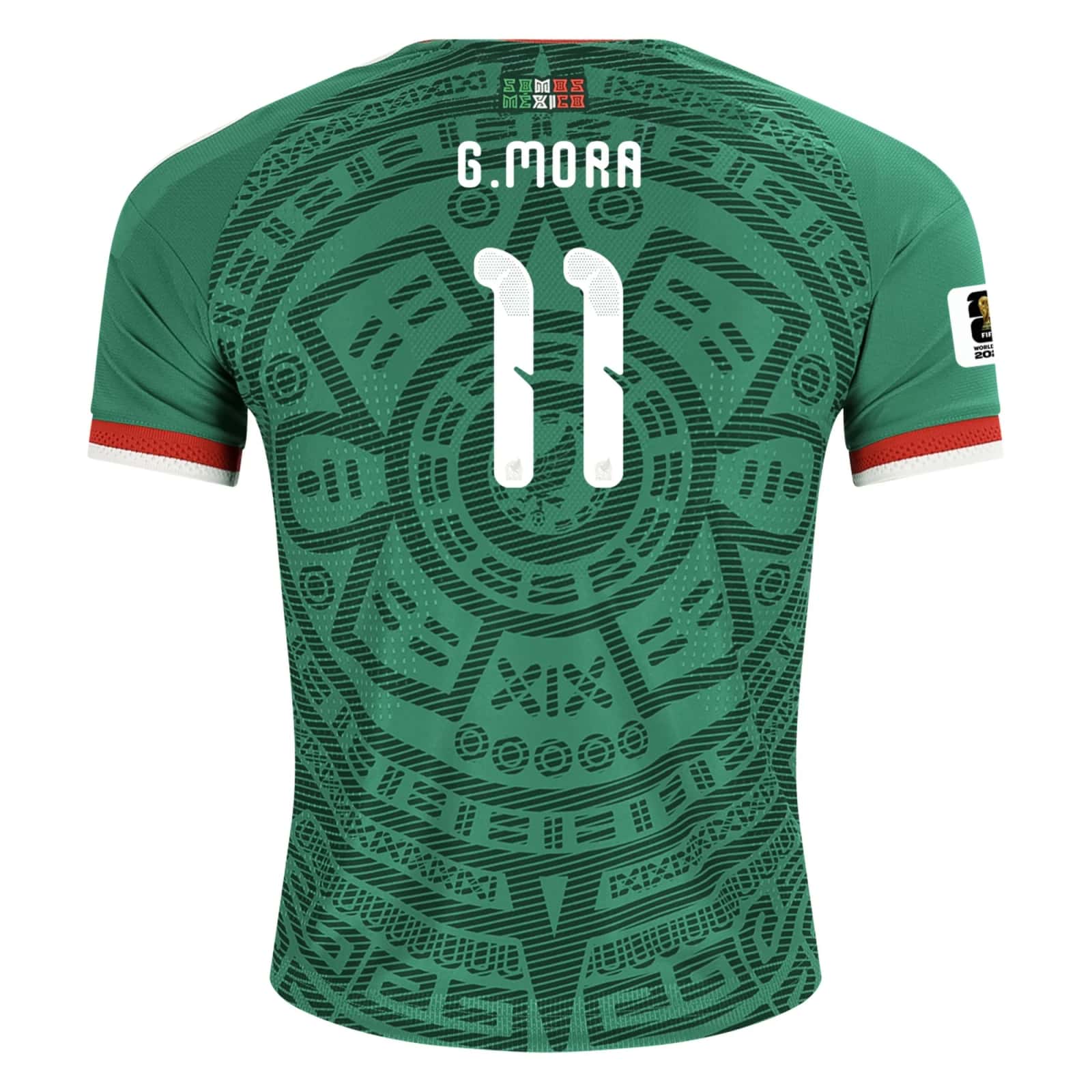 Gilberto Mora Mexico 2026/27 Adidas Authentic Home Jersey