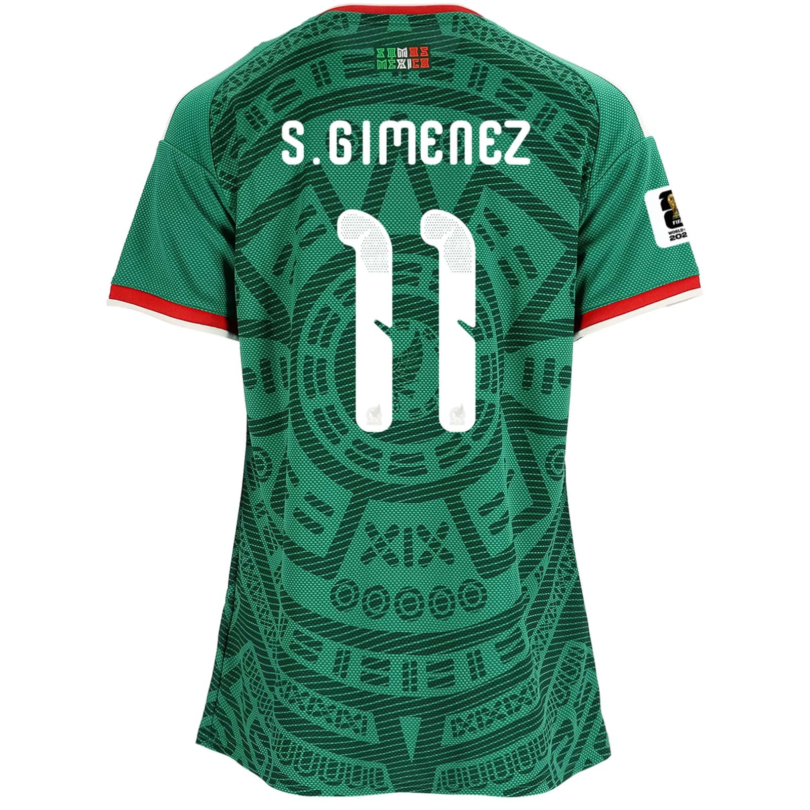 Santiago Giménez Mexico 2026/27 Adidas Women's Home Jersey