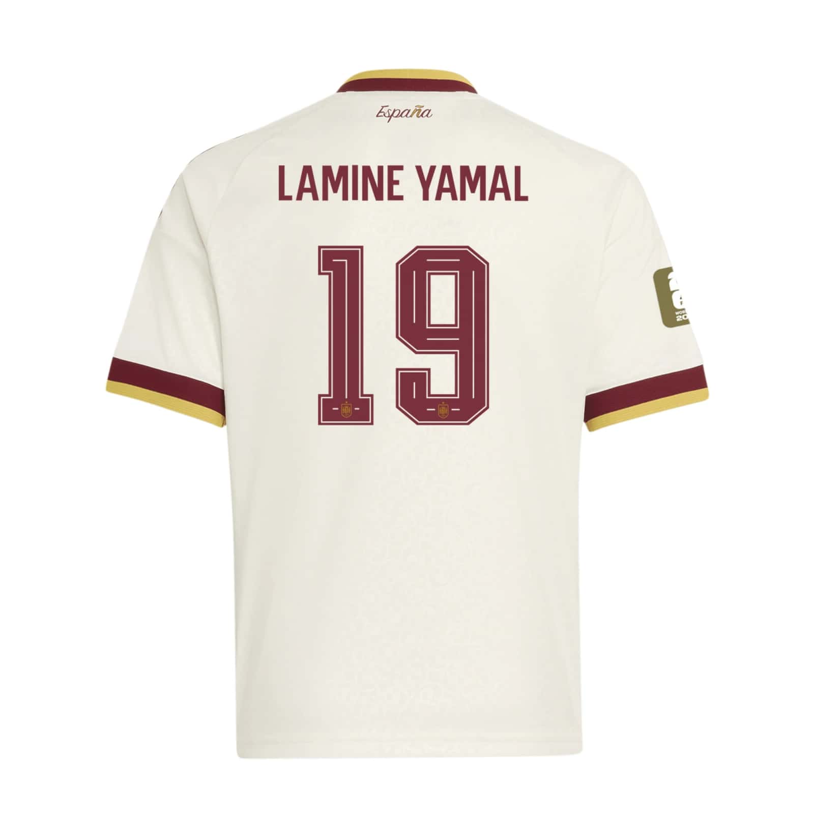 Lamine Yamal Spain 2026/27 Adidas Youth Away Jersey