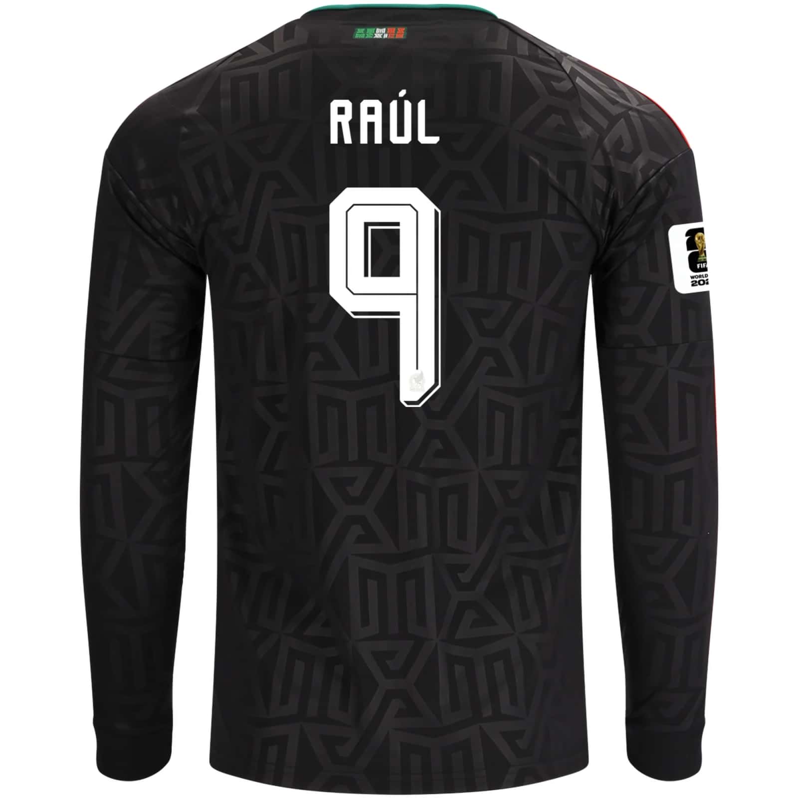 Raul Jimenez Mexico 2026 Adidas Long Sleeve Authentic Third Jersey