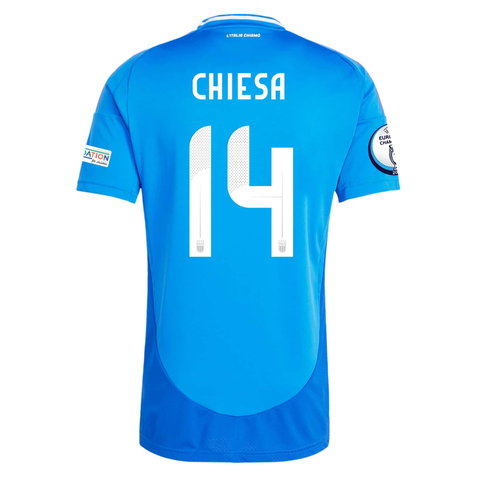 Federico Chiesa - Italy 2024 Home Jersey