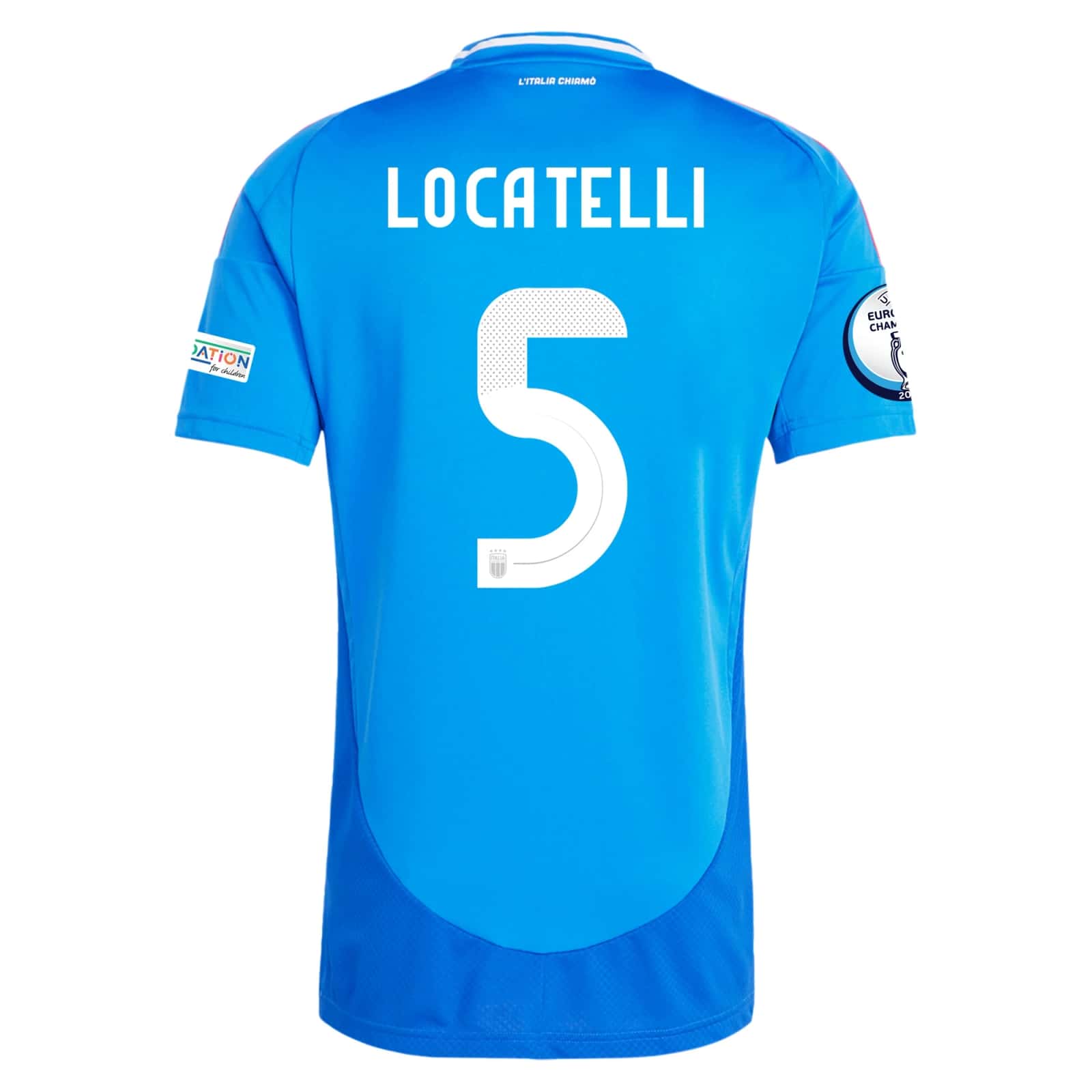 Manuel Locatelli - Italy 2024 Home Jersey