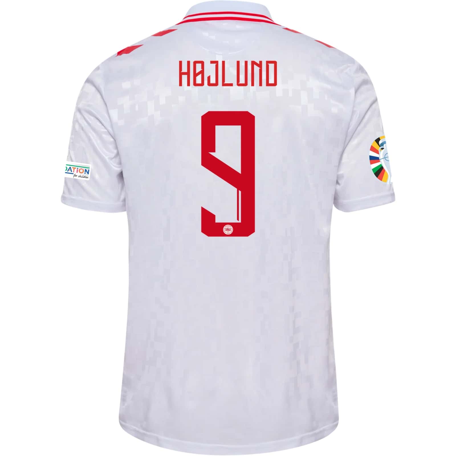 Rasmus Højlund - Denmark 24/25 Away Jersey