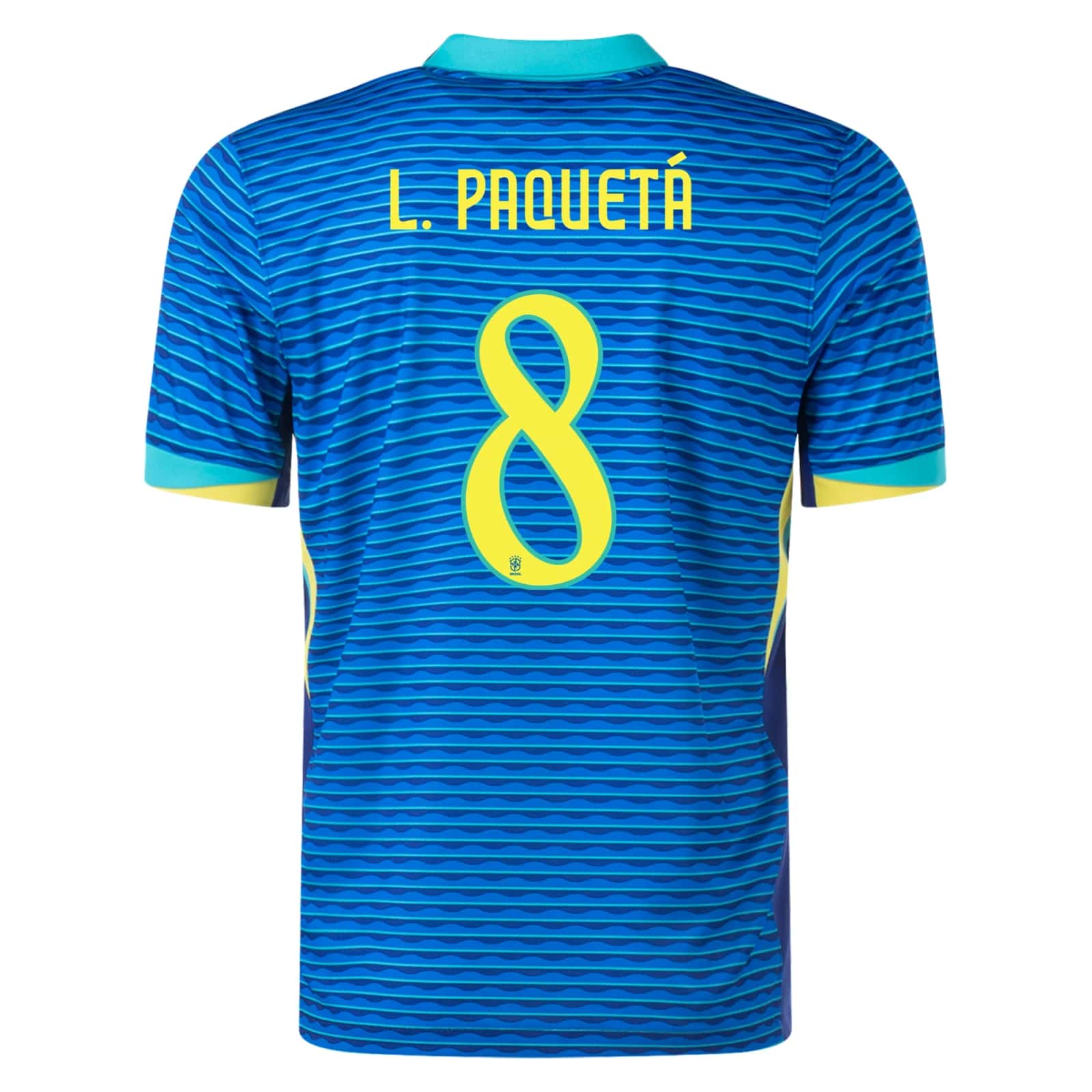 Lucas Paquetá - Brazil 24/25 Away Home Jersey
