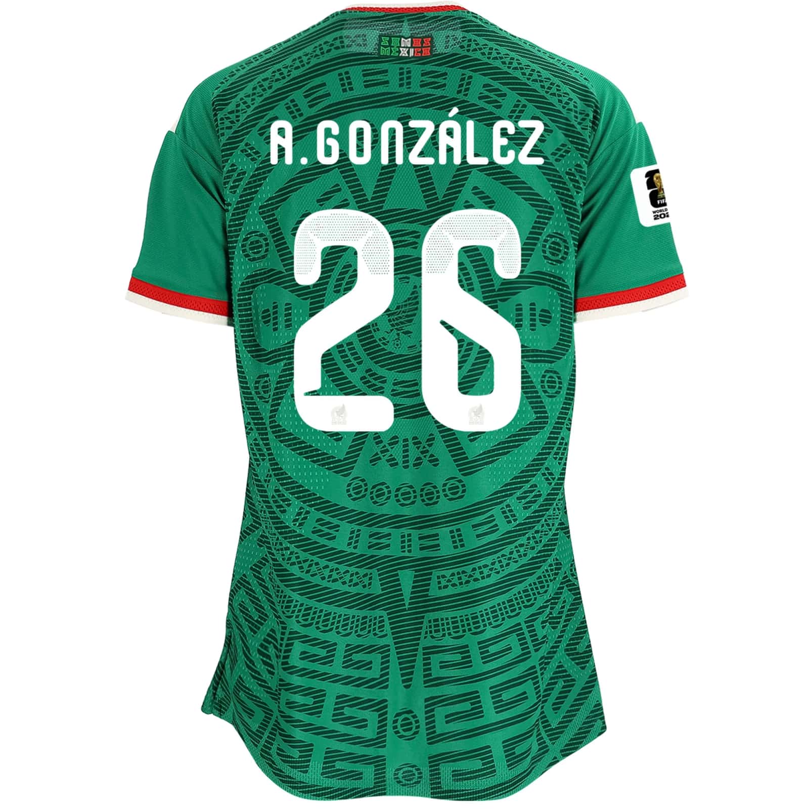 Gilberto Mora Mexico 2026/27 Adidas Women's Youth Home Jersey