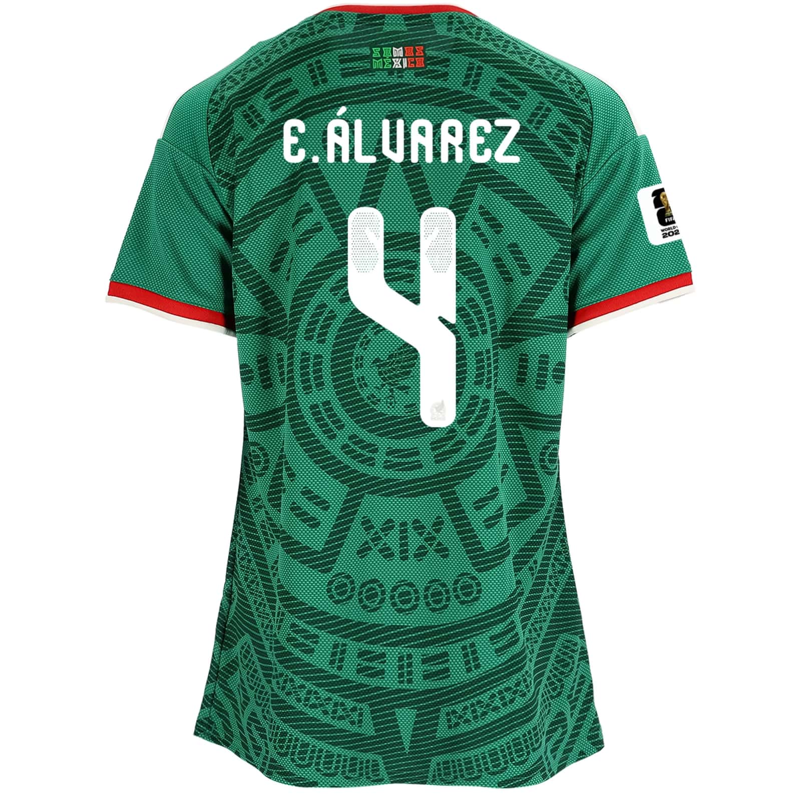 Edson Álvarez Mexico 2026/27 Adidas Women's Home Jersey