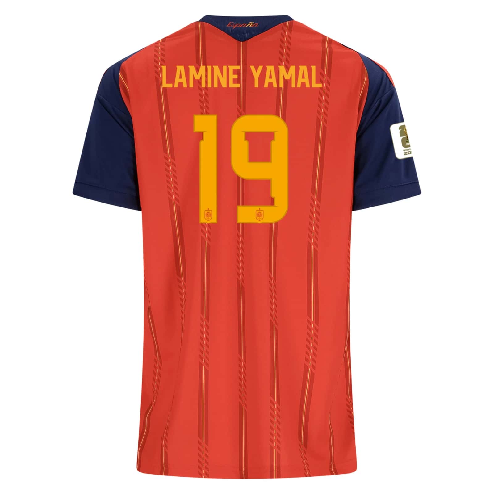 Lamine Yamal Spain 2026/27 Adidas Women's Home Jersey