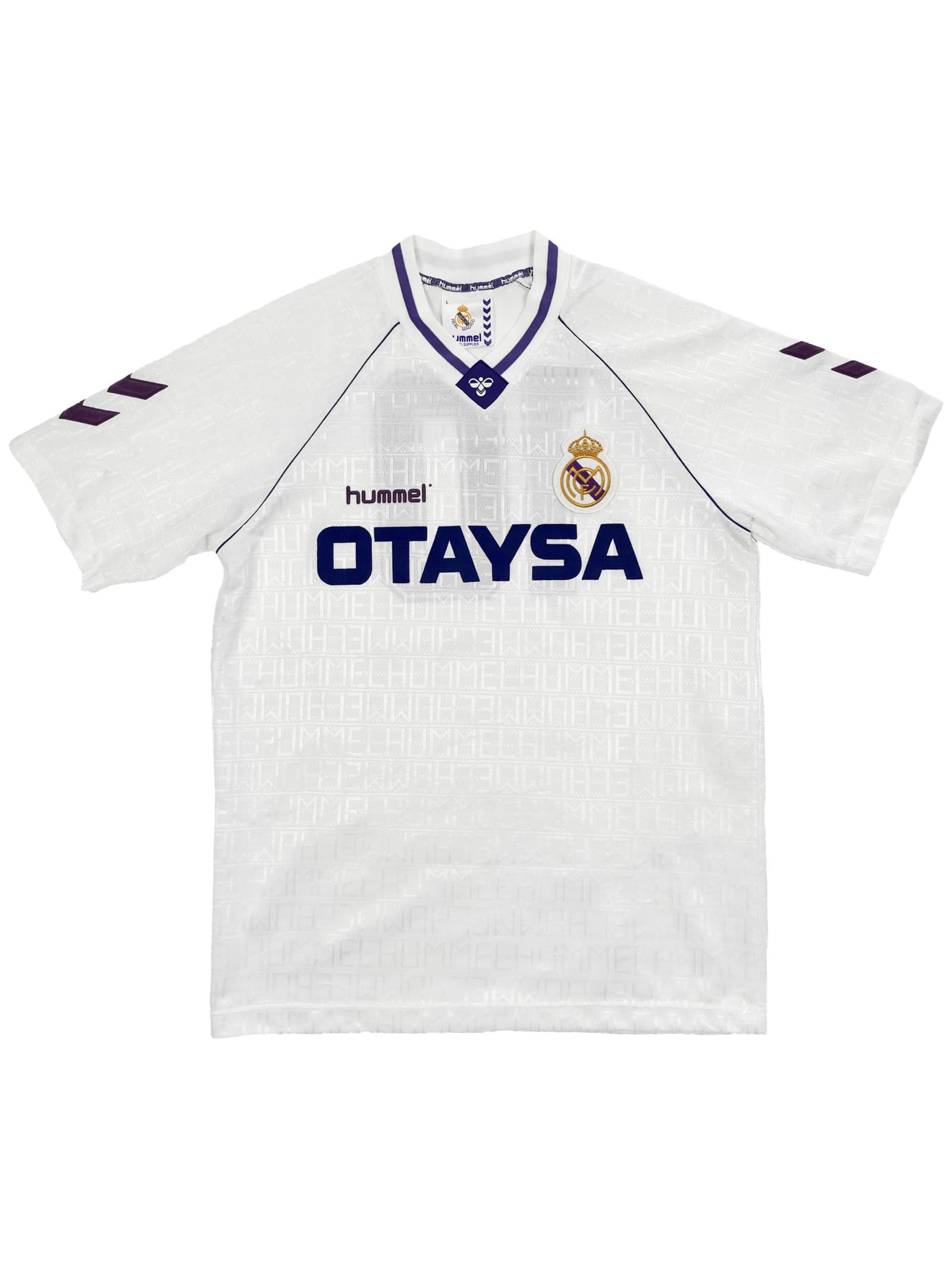 Real Madrid 1990/92 Home Jersey