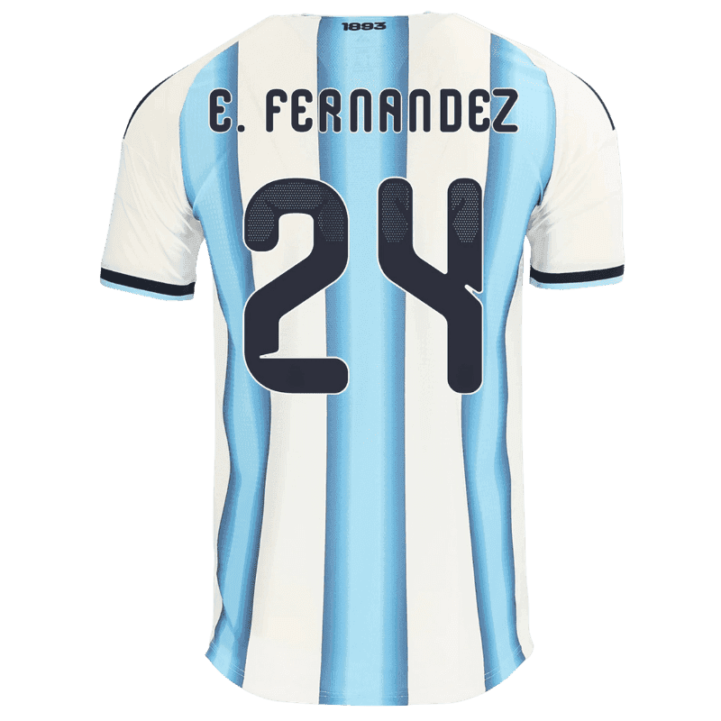 Enzo Fernández Argentina 26/27 Authentic Home Jersey