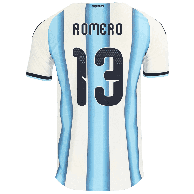 Christian Romero Argentina 26/27 Authentic Home Jersey