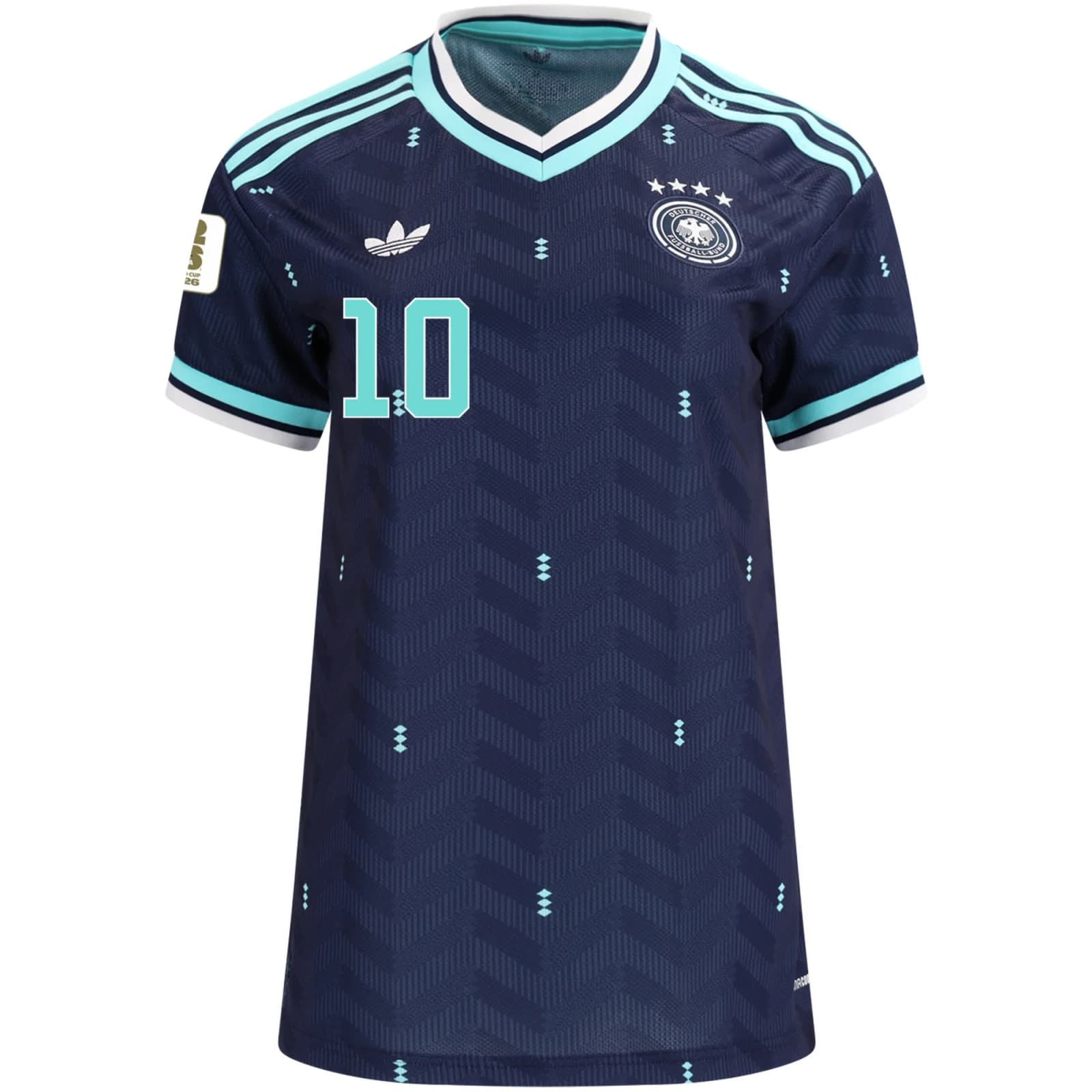 Jamal Musiala Germany 2026/27 Adidas Women's Away Jersey
