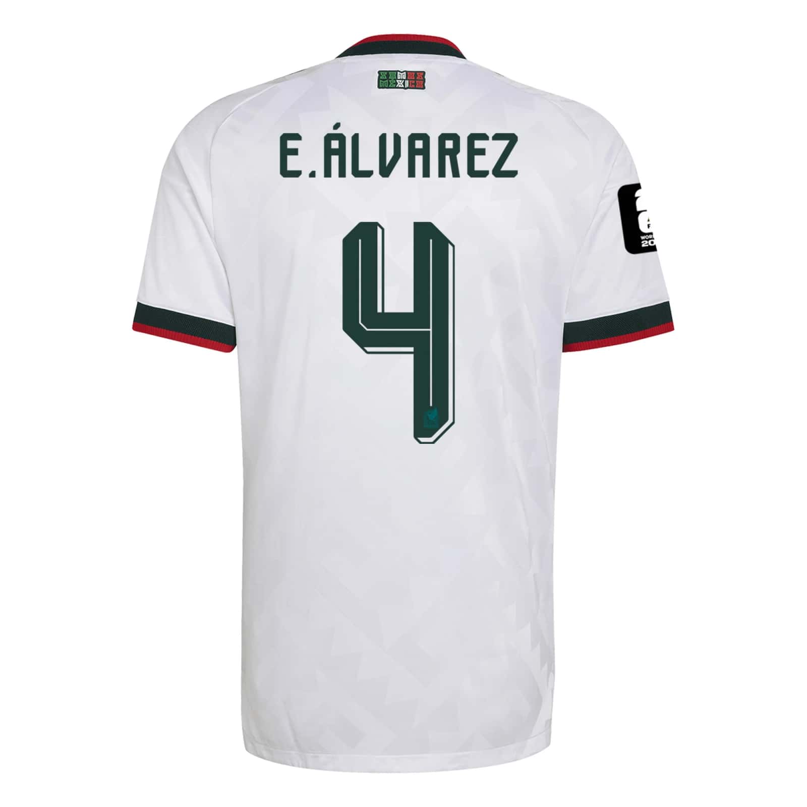 Edson Alvarez Mexico 2026/27 Adidas Authentic Away Jersey