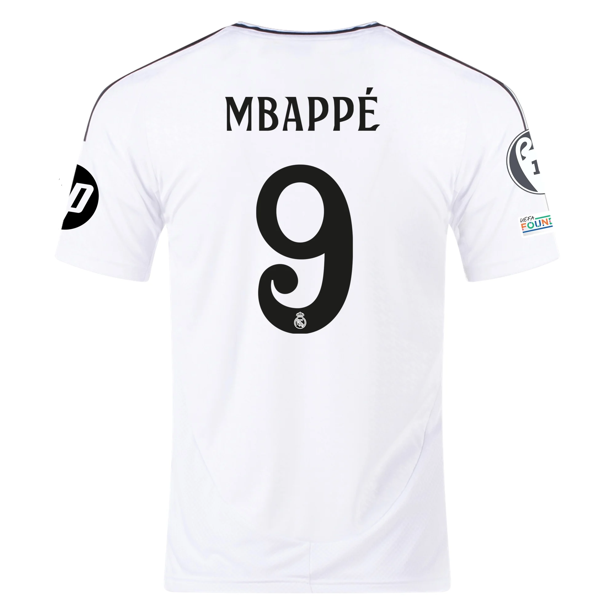 Kylian Mbappe Real Madrid 2024/25 home jersey white
