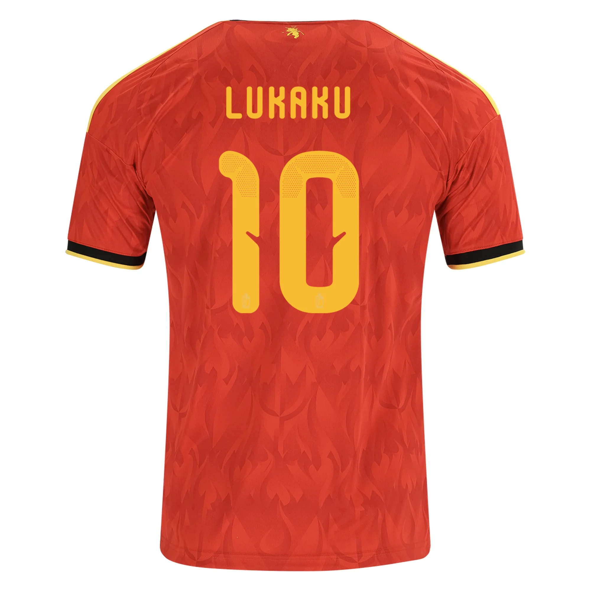 Romelu Lukaku Belgium 2026/27 Adidas Home jersey front view