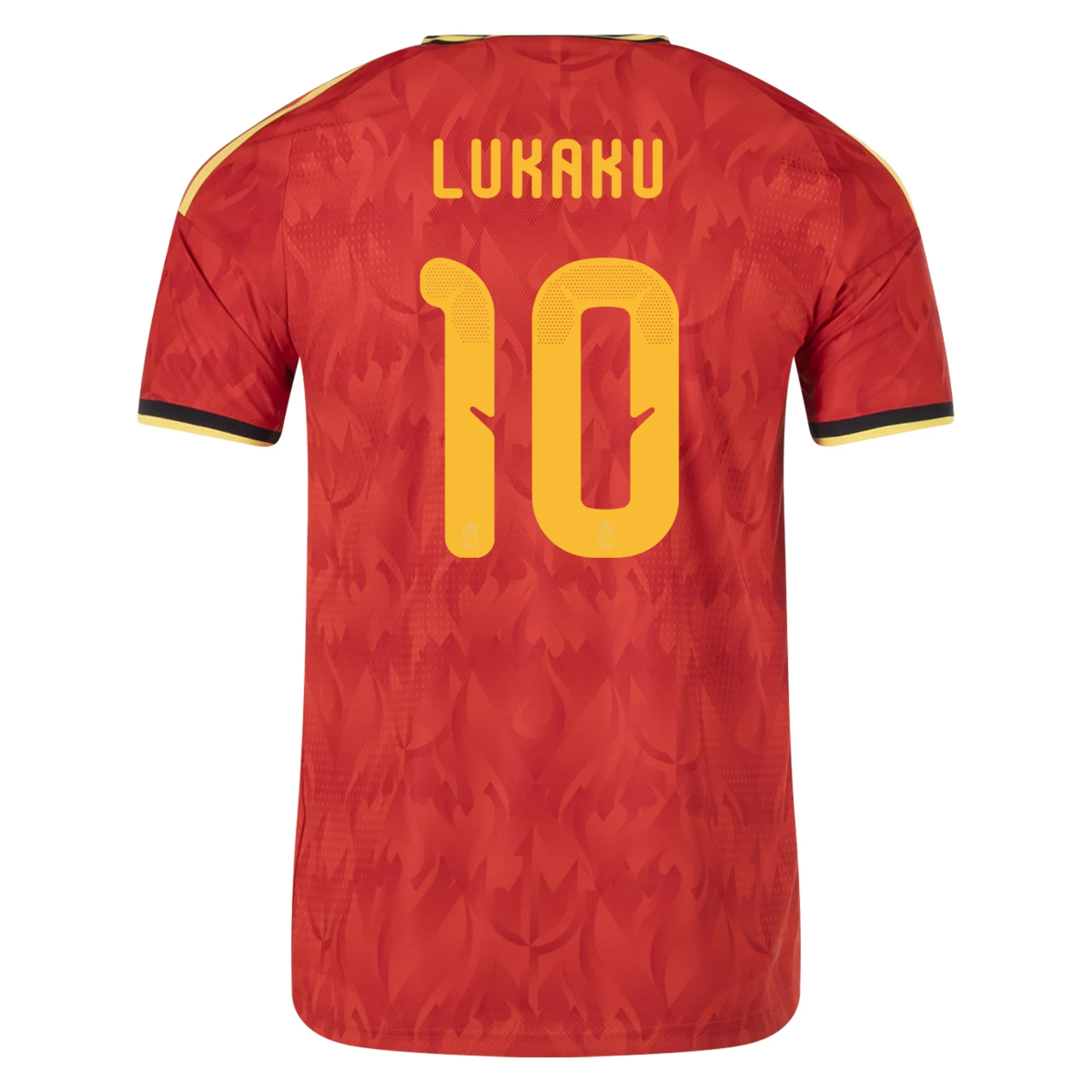 Romelu Lukaku Belgium 2026/27 Adidas Authentic Home jersey front view