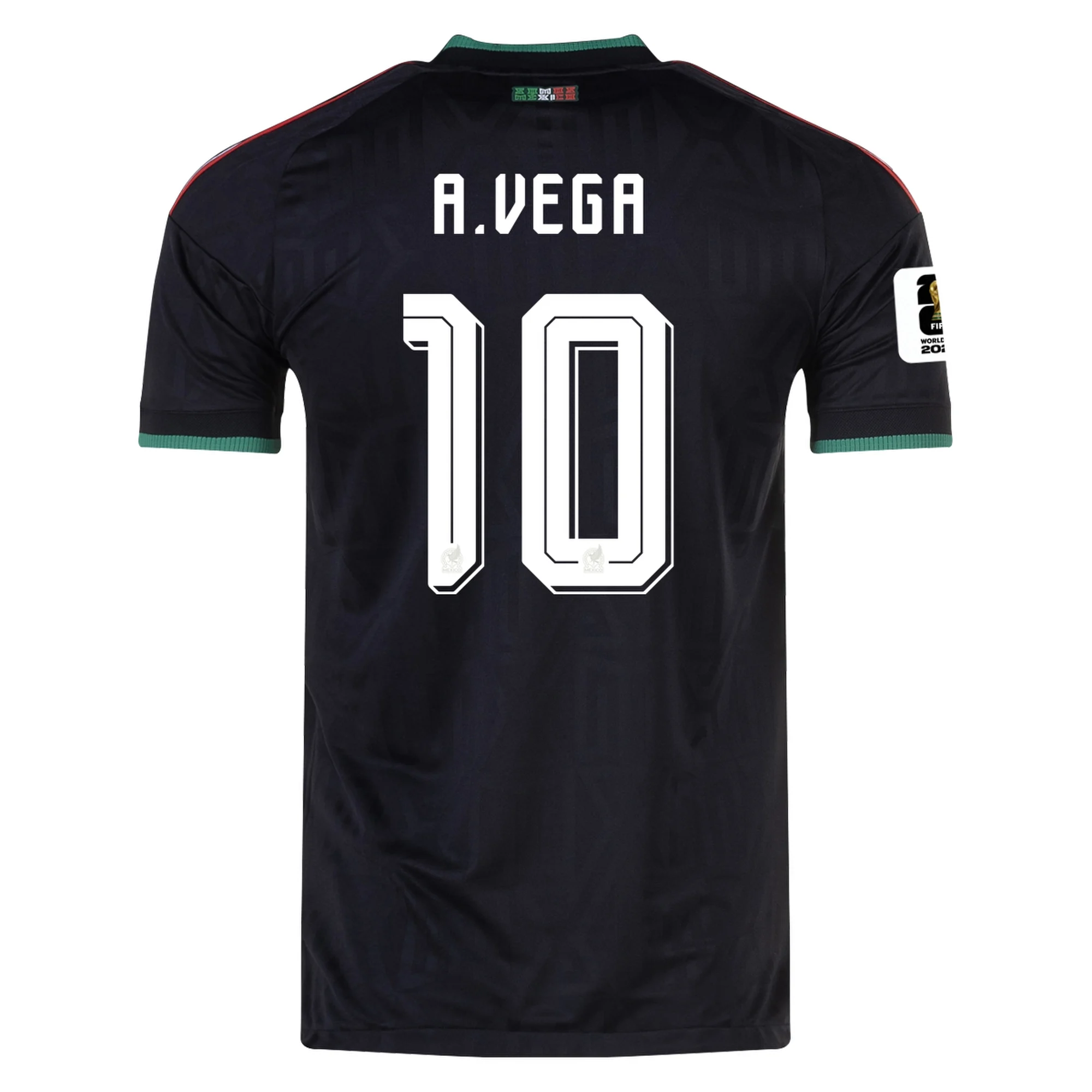 Alexis Vega Mexico 2026 Adidas Authentic Third Jersey